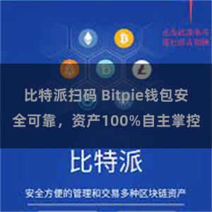 比特派扫码 Bitpie钱包安全可靠，资产100%自主掌控