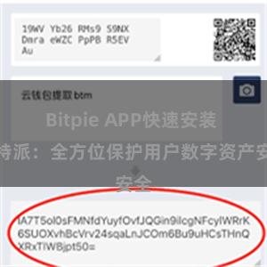 Bitpie APP快速安装 比特派：全方位保护用户数字资产安全