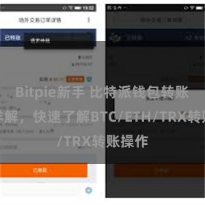 Bitpie新手 比特派钱包转账教程详解，快速了解BTC/ETH/TRX转账操作