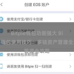 Bitpie钱包功能强大 Bitpie钱包使用技巧：多链资产管理全攻略