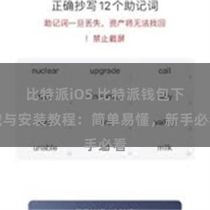 比特派iOS 比特派钱包下载与安装教程：简单易懂，新手必看