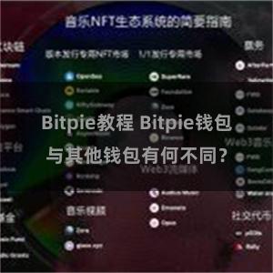 Bitpie教程 Bitpie钱包与其他钱包有何不同？