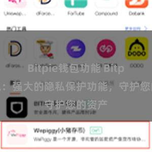 Bitpie钱包功能 Bitpie钱包：强大的隐私保护功能，守护您的资产