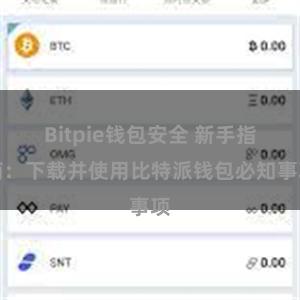 Bitpie钱包安全 新手指南：下载并使用比特派钱包必知事项