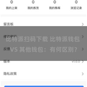 比特派扫码下载 比特派钱包 VS 其他钱包：有何区别？