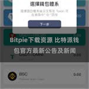 Bitpie下载资源 比特派钱包官方最新公告及新闻