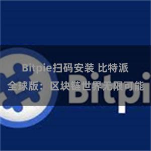 Bitpie扫码安装 比特派全球版：区块链世界无限可能