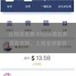 比特派免费 Bitpie增加多语言支持，上线全球服务