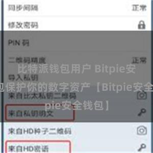 比特派钱包用户 Bitpie安全钱包保护你的数字资产【Bitpie安全钱包】