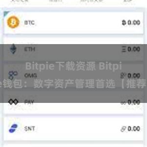 Bitpie下载资源 Bitpie钱包：数字资产管理首选【推荐】