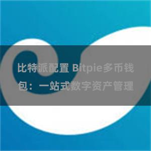 比特派配置 Bitpie多币钱包：一站式数字资产管理
