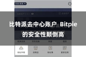 比特派去中心账户 Bitpie的安全性颠倒高