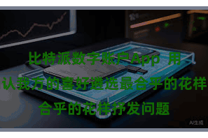 比特派数字账户App  用户不错确认我方的喜好遴选最合乎的花样抒发问题