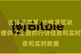 比特派苹果  比特派区块App提供了全面的行情信息和实时数据